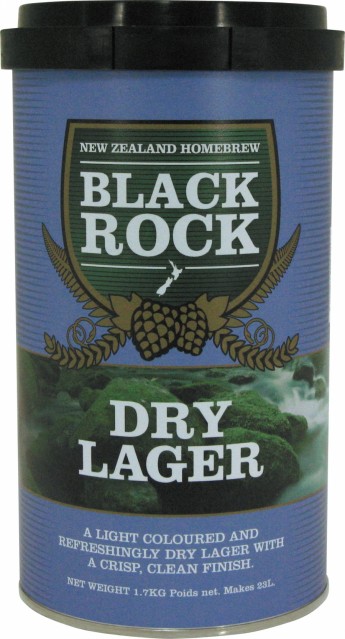 Пивной набор Black Rock Dry Lager (Сухой Лагер) 1,7 кг.